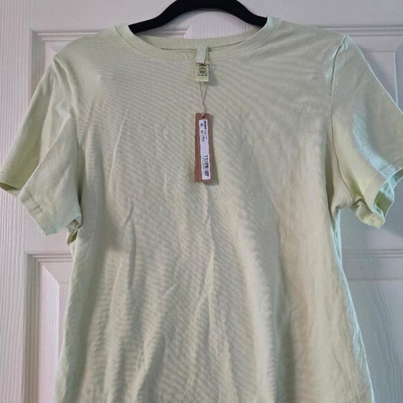 SKIMS Tops - Skims Cotton Jersey T-Shirt Pistachio Sz XL NWT
